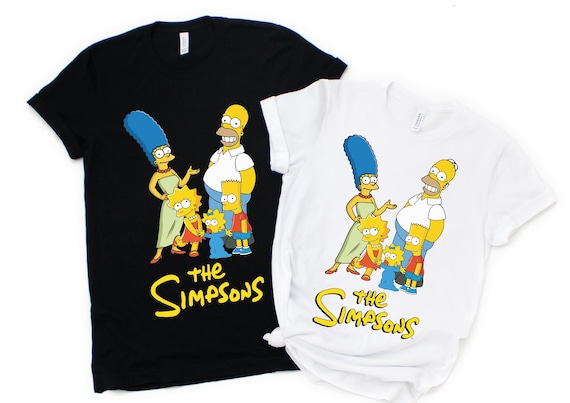 Personalized Trend the Simpsons Shirts Family Matching Shirts Bart Homer Marge Simpson Kids Birthday Party Shirt Disney Family Tees Etsy Australia