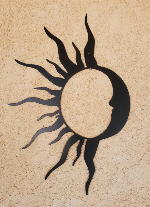 Half Sun Half Moon Metal Art Sign Sun A Blazing Crazy Sun Etsy half-sun-half-moon-metal-art-sign-sun-a-blazing-crazy-sun-etsy