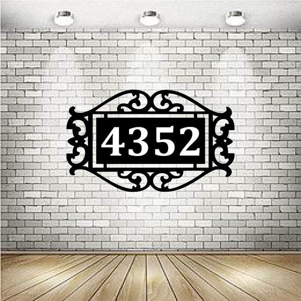 Plasma Cut Address Sign Etsy Australia