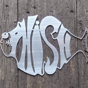Phish, Phish Metal Art Sign, Phish Rock Band Metal Art Sign, Phish Trey Metal Art Sign, Phish in a Fish Metal Art Sign