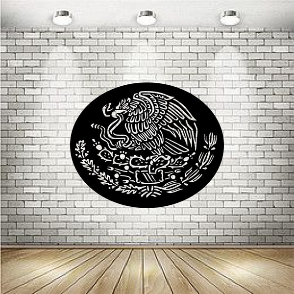 Mexico Logo, Mexican Logo, Plasma Cut Ready File SVG DXF Metalmonkeez Digital Download. Laser CNC Plasma Waterjet