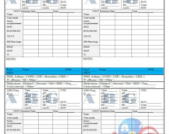 Respiratory Therapist&#39;s Report Sheet