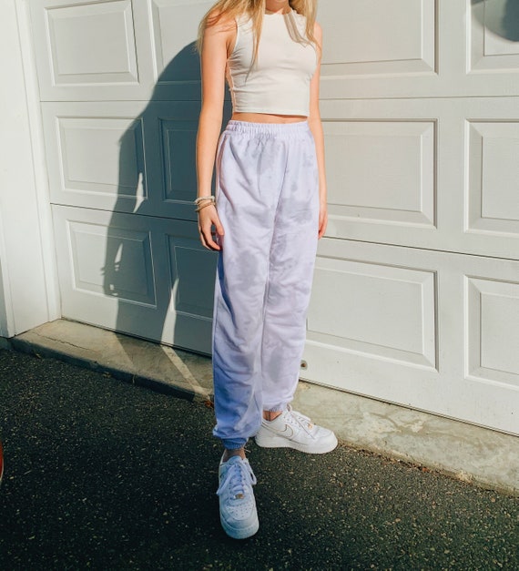Gray Tie Dye Sweatpants | Etsy Australia