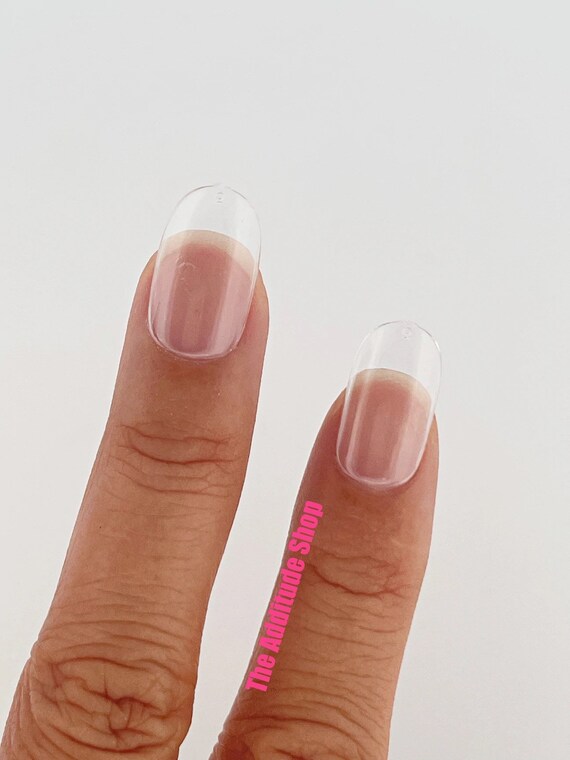 2 Free Glue With 500 Pieces Extra Short Round Full Soft Gel - Etsy 2 Free Glue With 500 Pieces Extra Short Round Full Soft Gel - Etsy