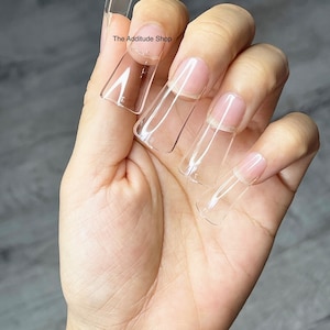 Duck full soft gel coverage 500 nail tips