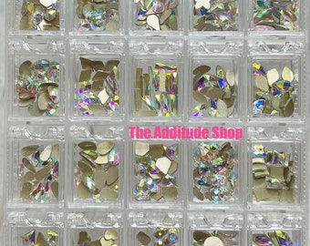 400 pieces nail gems rhinestones