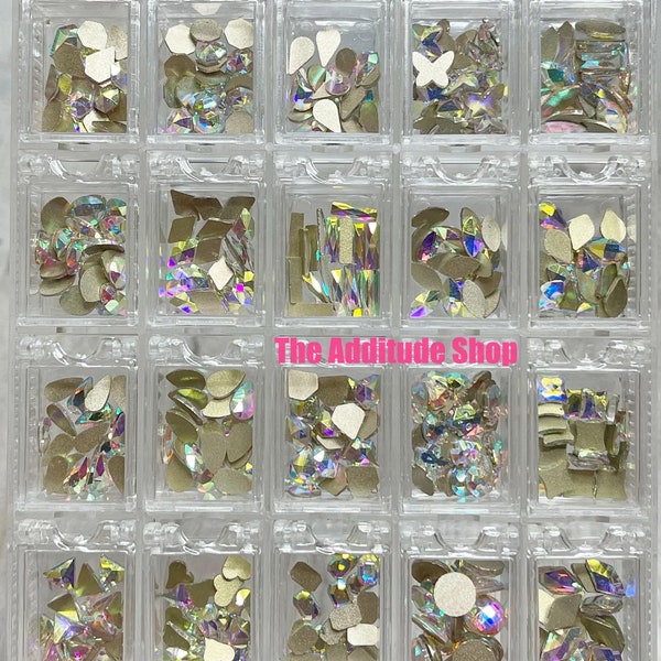 400 pieces nail gems rhinestones