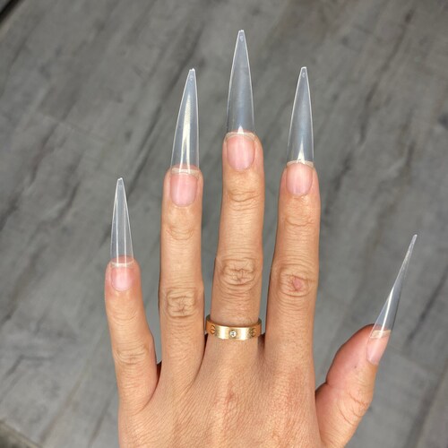 500 Pieces XXL Ccurve Square Half Cover Nail Tips Etsy