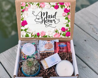 etsy maid of honor proposal