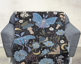 Celestial Moth Blanket