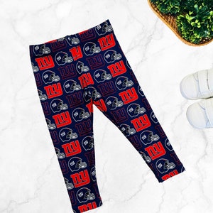 NEW Version NY Giants Football Fan Baby/Infant/Toddler Pants/Leggings Gender Neutral