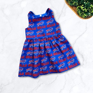 Buffalo Bills Football Fan Baby Infant Dress or Headband