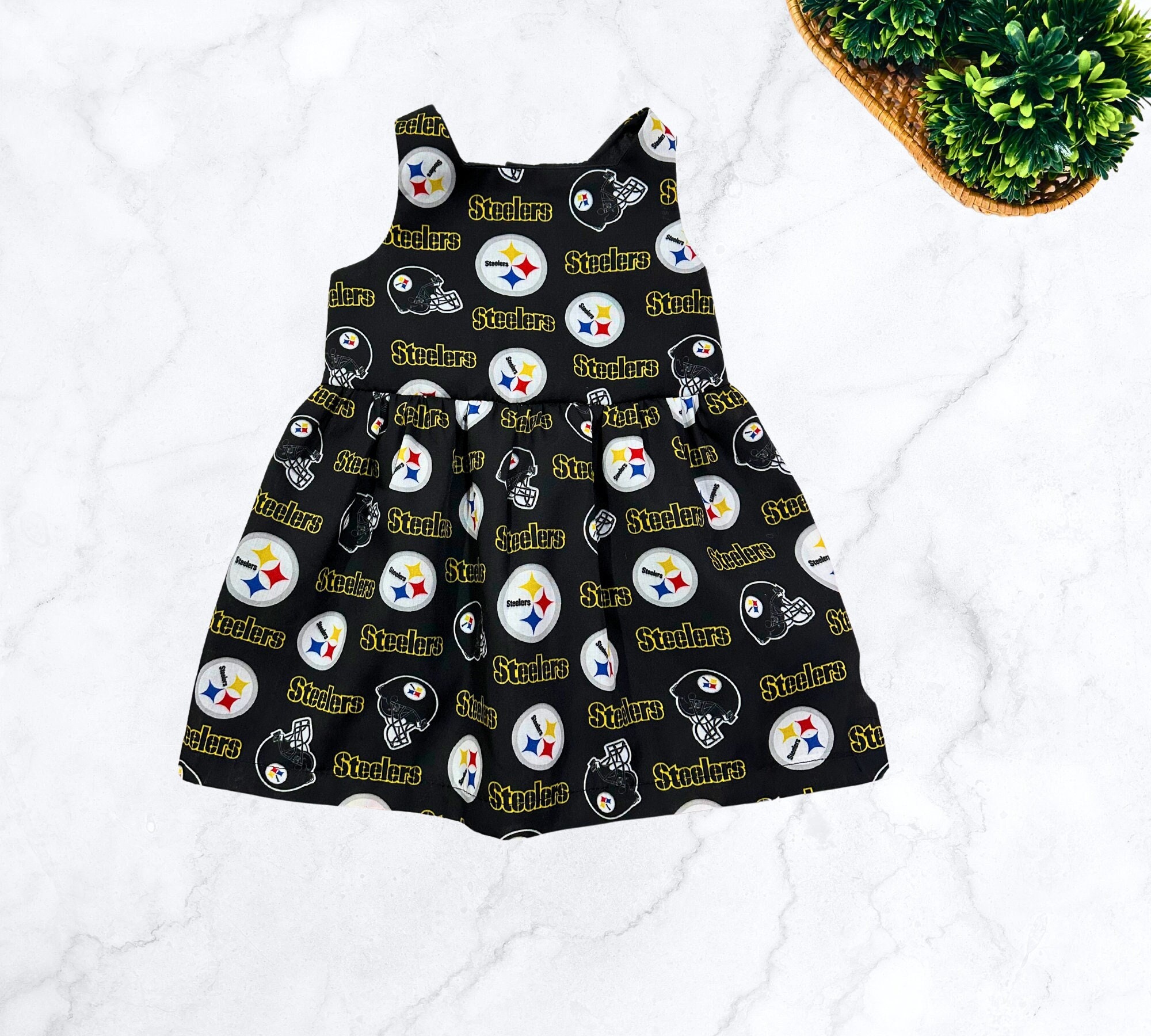 Tissu Pittsburgh Steelers Jaune Ou Noir - Coton - Moins De 1 Yard - Neuf - Pour Masques Ou Couture