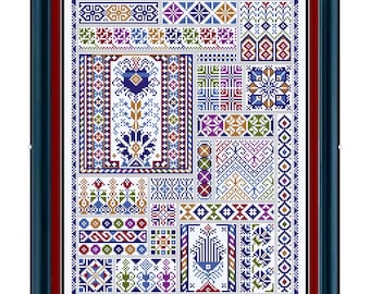 Moroccan Sampler - Cross Stitch Pattern