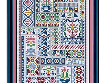 Iberian Sampler - Cross Stitch Pattern