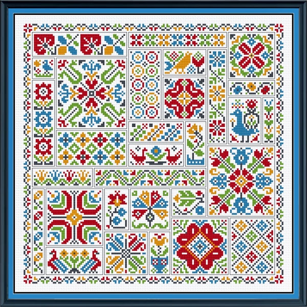 Hungarian Embroidery Pattern - Etsy