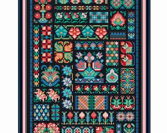 Persian Sampler - Cross Stitch Pattern