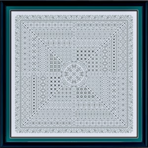 Large Blackwork Garden