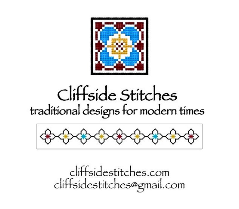 Portuguese Cross-StitchBackstitch Sampler