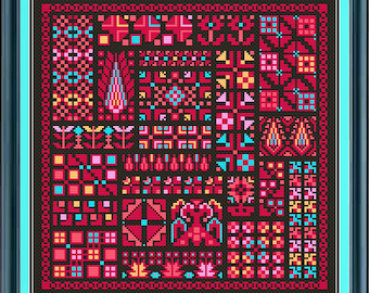 Syrian Sampler - Cross Stitch Pattern