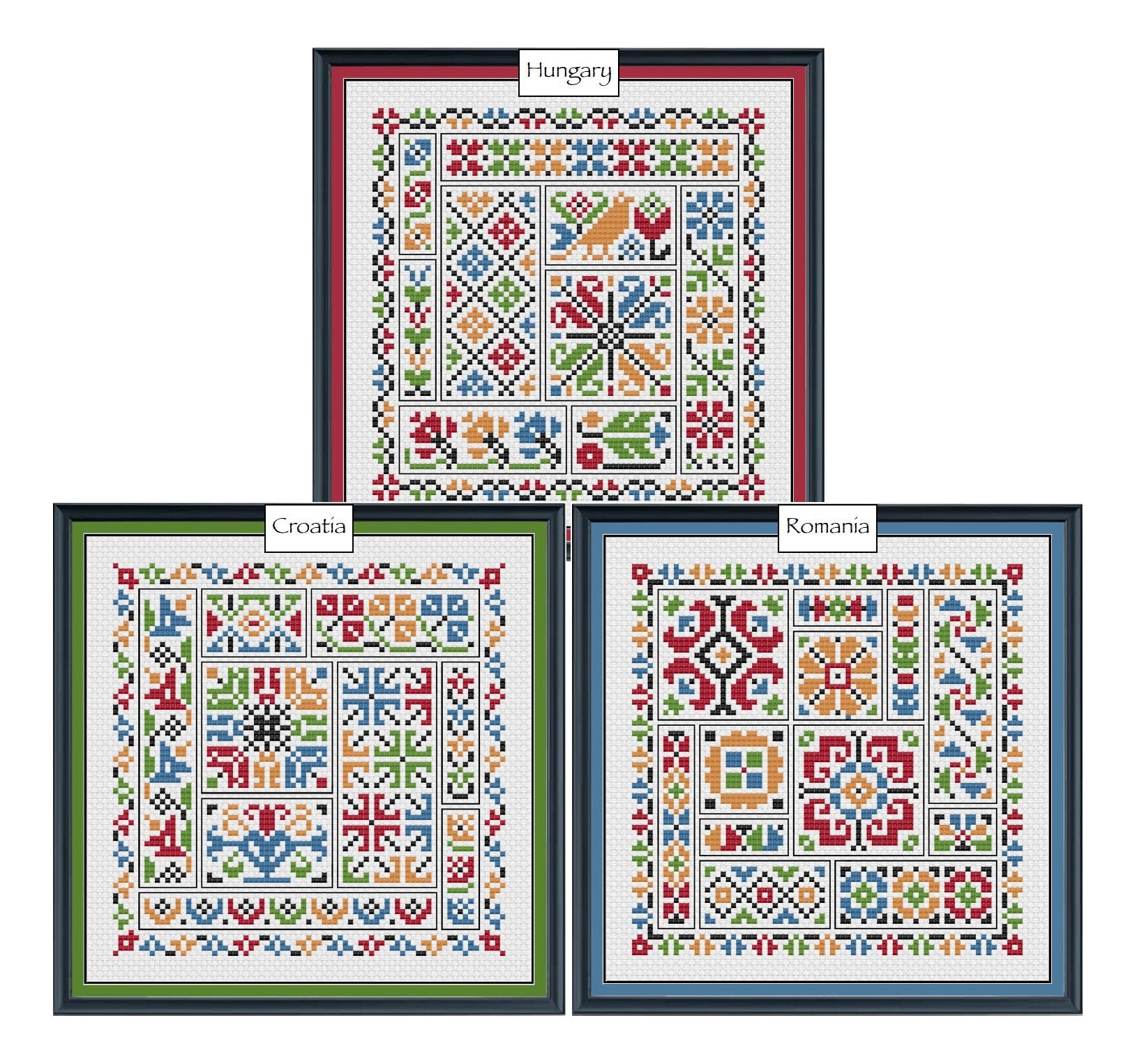 Croatian Folk Embroidery - Etsy