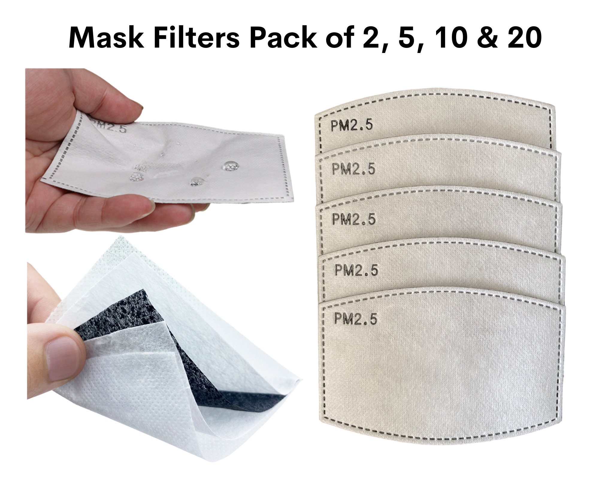 Face Mask Filter Mask Filter Insert High Quality Liquid Etsy UK