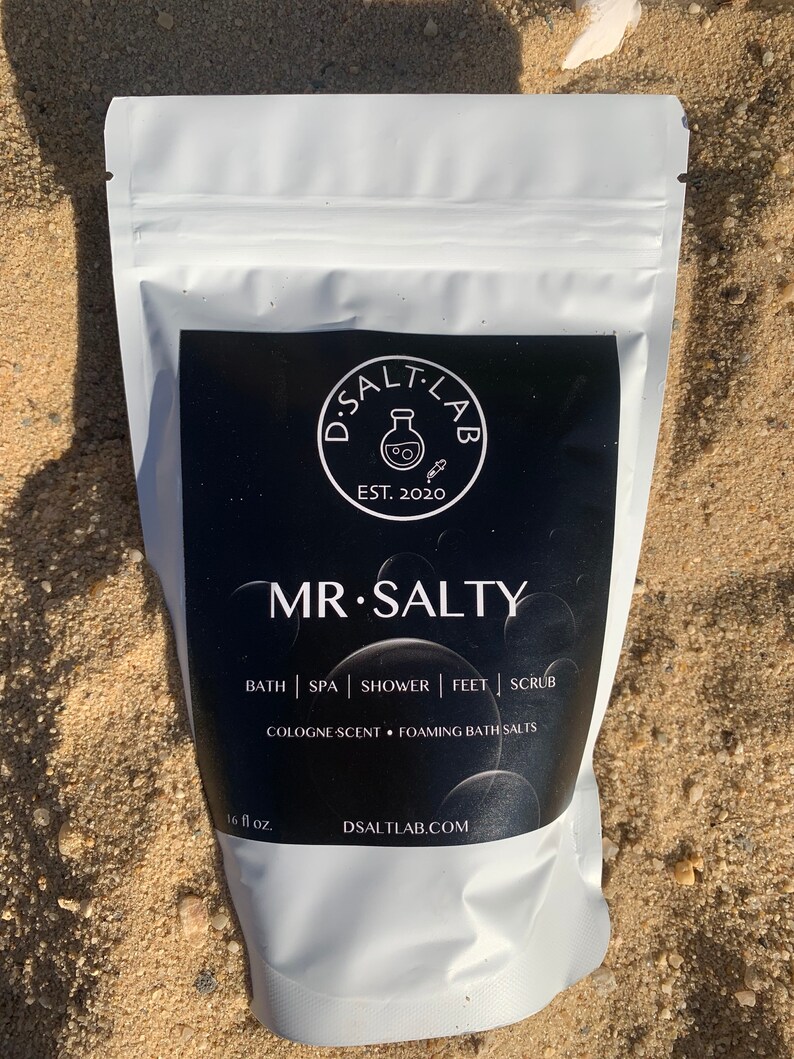 Bath Salts, for Men, Bath Salts Gift, Bath Soaking Salts, Organic