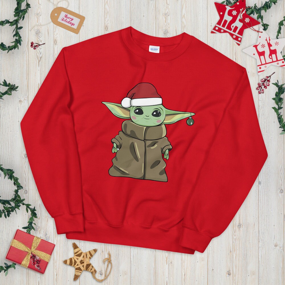 baby yoda christmas jumper next