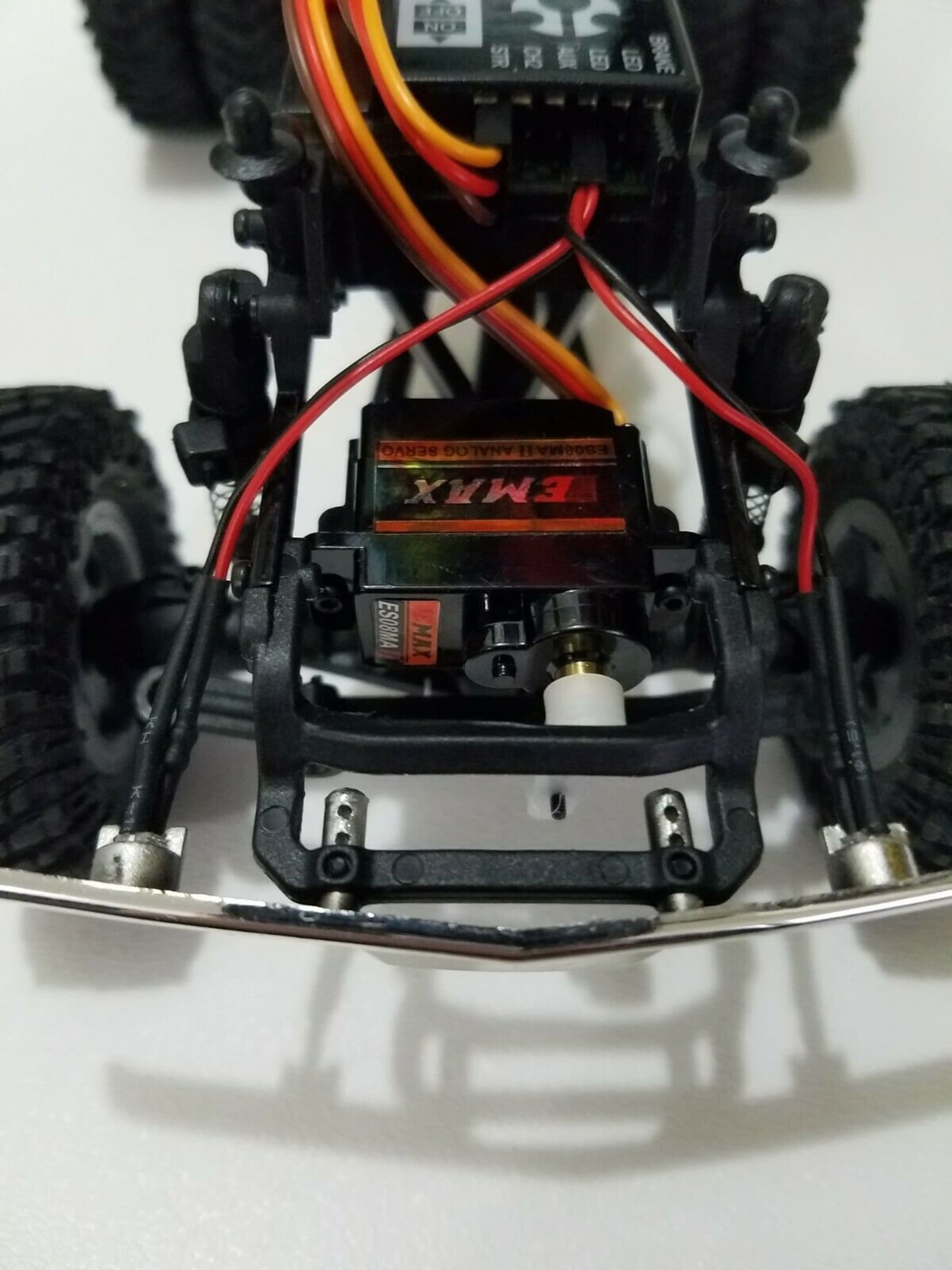 Axial SCX24 Servo Mount to Run an EMAX ES08 Servo Etsy