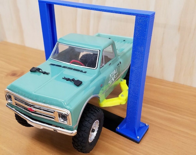 1/24 Micro Hoist Car Lift for Axial SCX24 ECX Barrage Rgt RC4WD Blackjack Micro Sized Rc