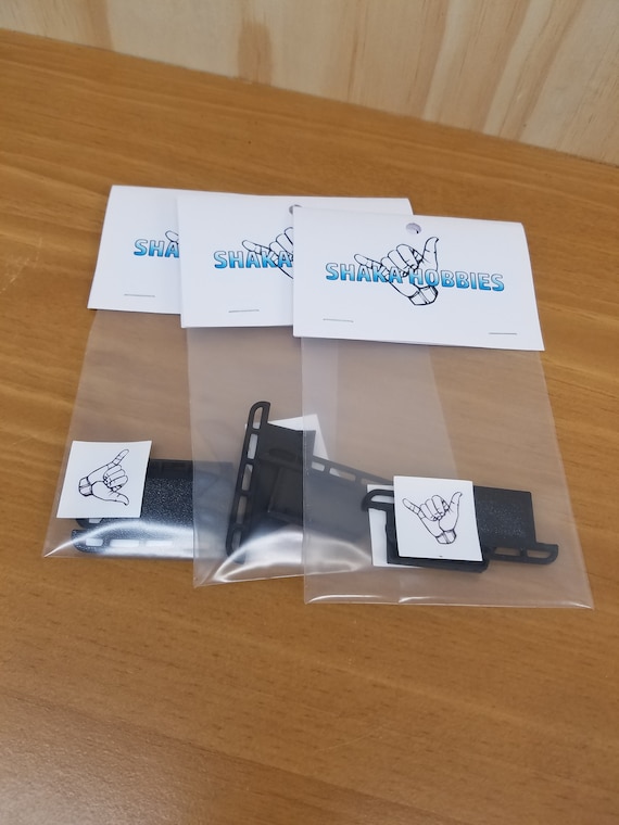 RCLIONS Metal Rock Sliders For Axial SCX24 1/24 RC Crawler - Side Boards Pedal