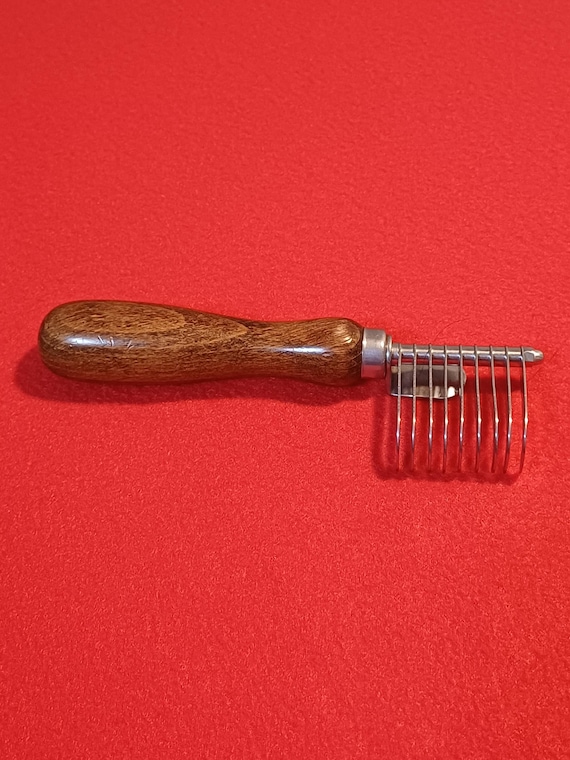 Spazzola Per Sottopelo Cani - Doppia Lato Acciaio Inox Con Impugnatura