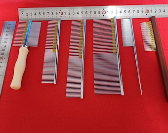 Peines de banda y peines para cocker spaniel, Redgranate,