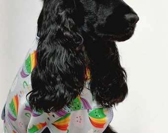 Waterproof coat (made to measure) for Cocker Spaniels, Redgranate