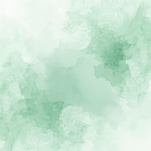 Può includere: Sfondo astratto ad acquerello nei toni del verde. Il design presenta morbide pennellate sfumate che creano un effetto artistico e sognante. La tavolozza dei colori comprende tonalità di verde chiaro e scuro, con un effetto sfumato.