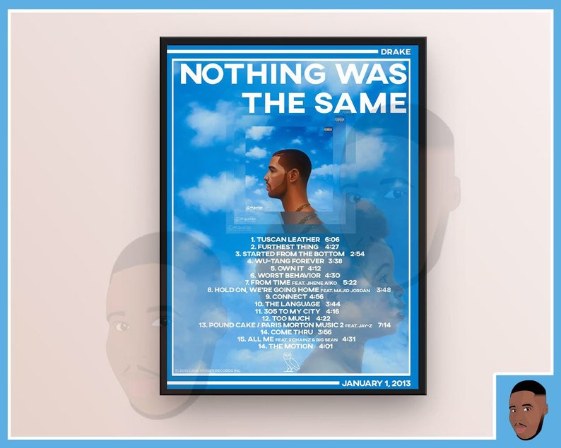 drake nothing was the same t shirt