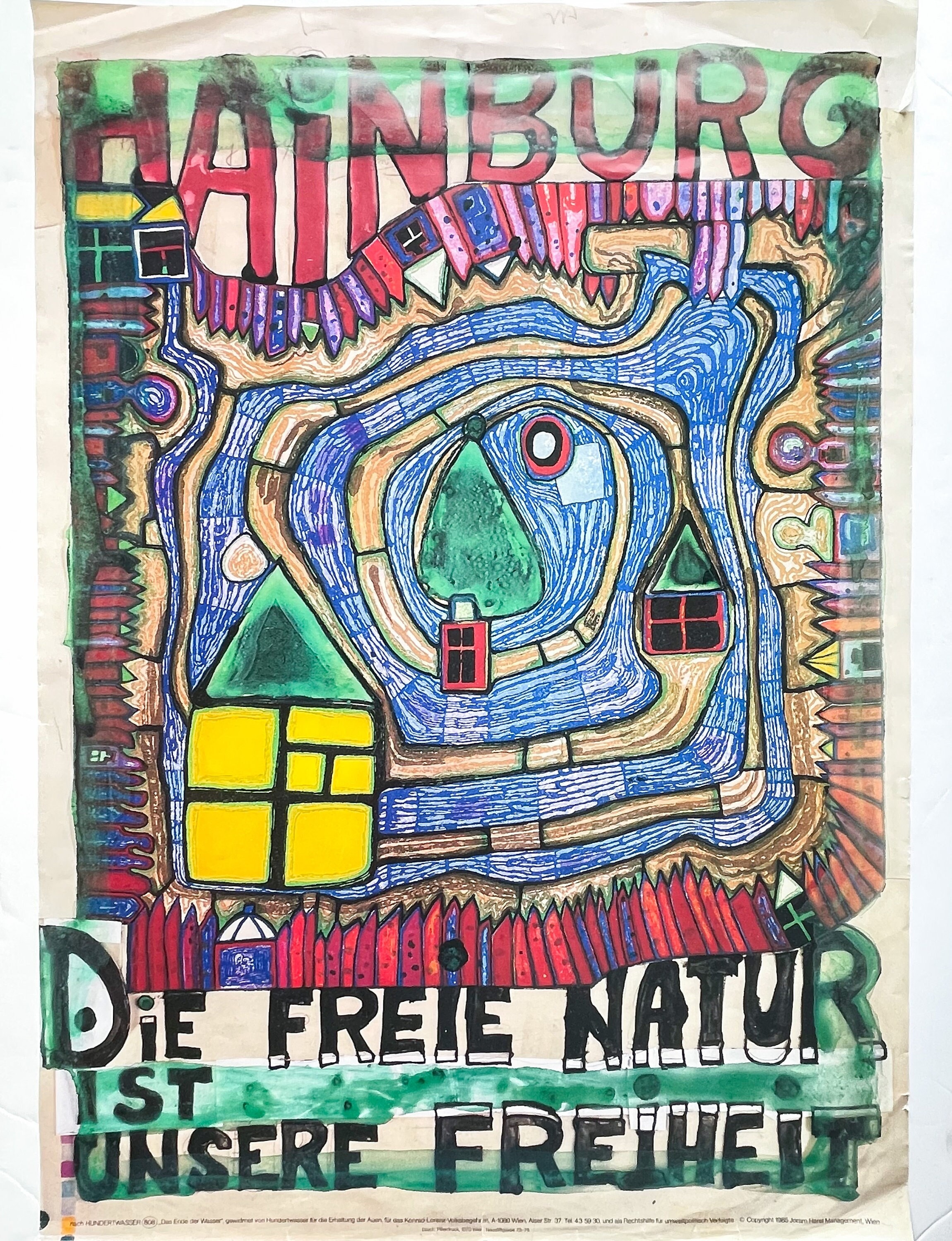 アート・デザイン・音楽 HUNDERT WASSER    HARRY BAND アート・デザイン・音楽 HUNDERT WASSER HARRY BAND アート・デザイン