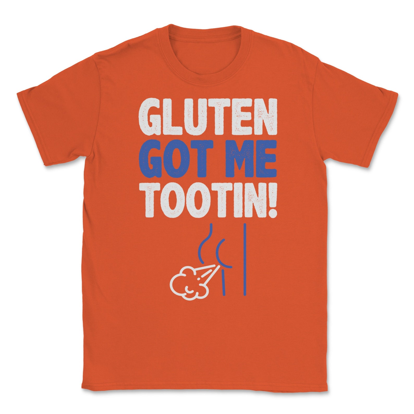 Gluten Tootin Funny Gluten Free Joke design Gluten Jokes Etsy