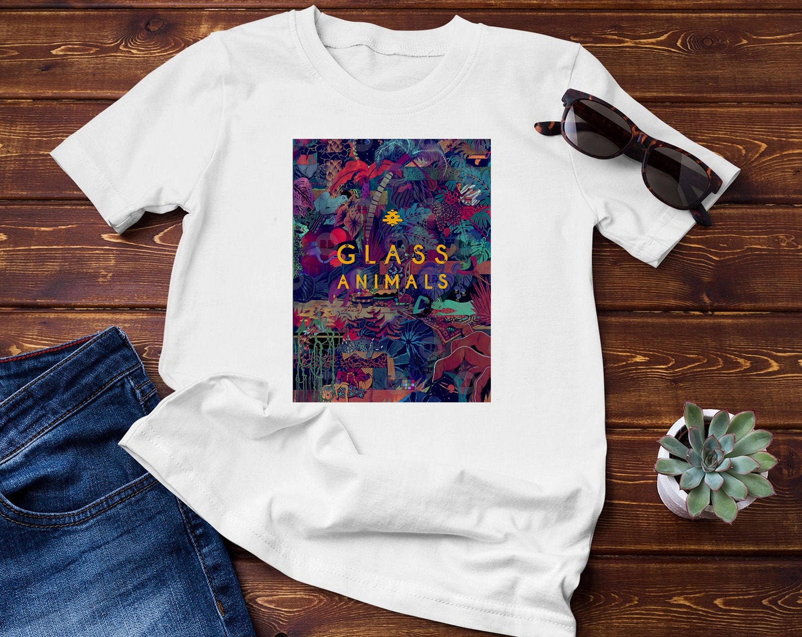 Glass Animals Classic TShirt Glass Animals gift band music Etsy