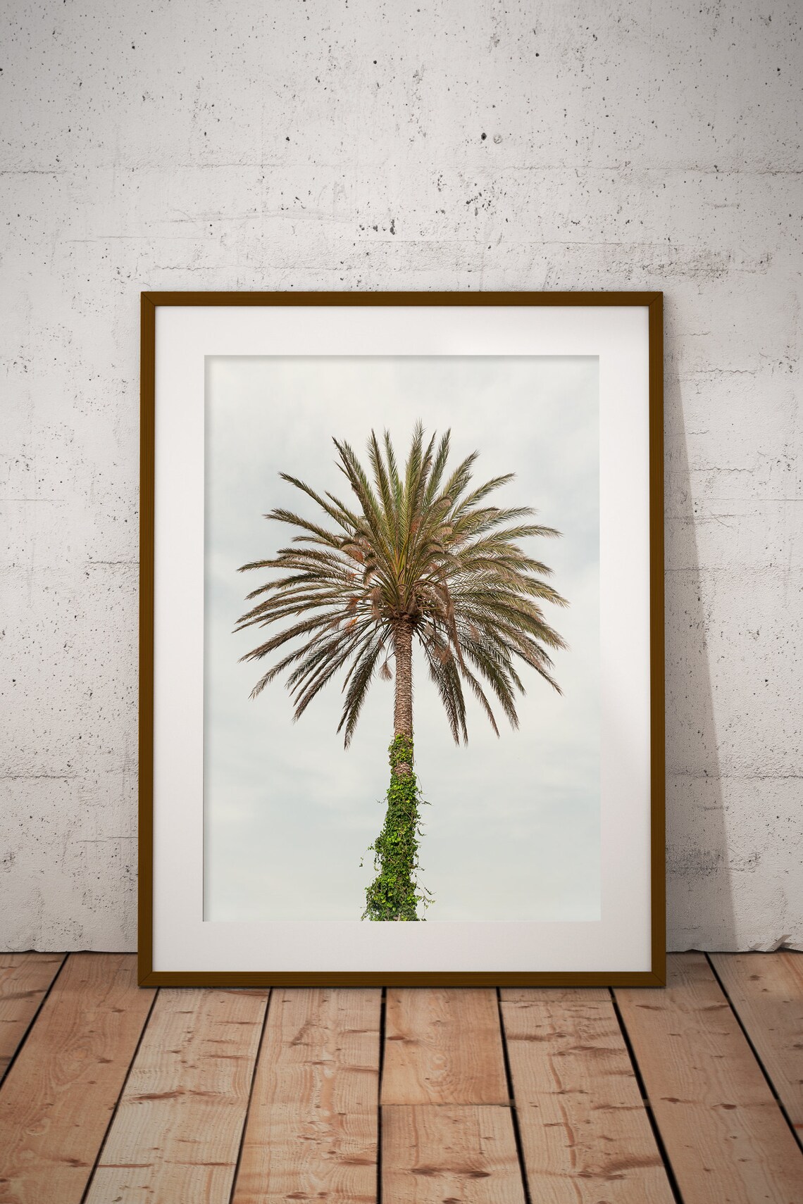 Palm Trees Print Tropical Wall Decor Instant Download Etsy