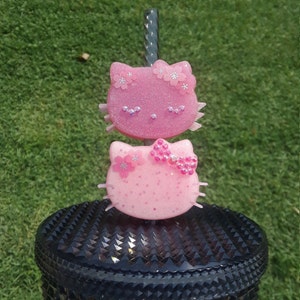 Hello Kitty Straw Topper – Bubbly Zone