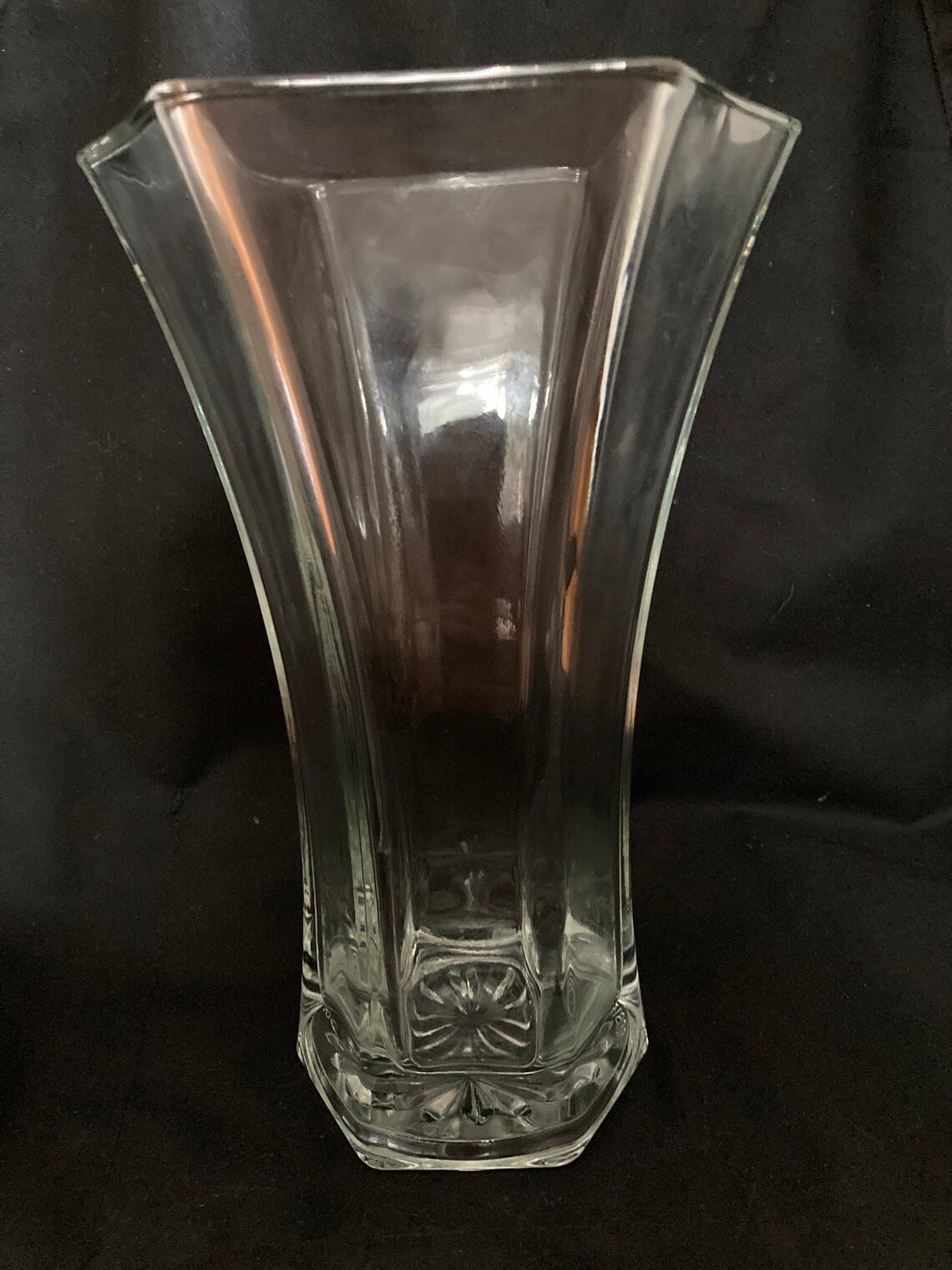 Vintage Glass Vase Hoosier Glass 4041 Etsy
