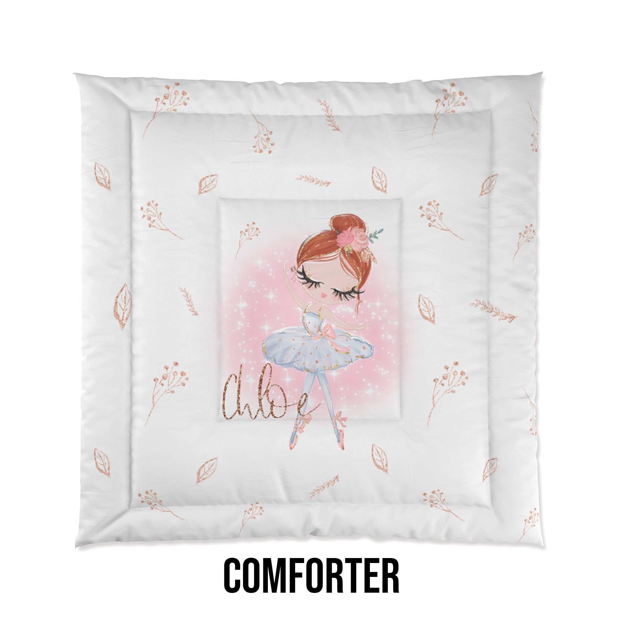 Ballerina Bedding Ballet Bedding Ballerina Comforter Duvet Etsy