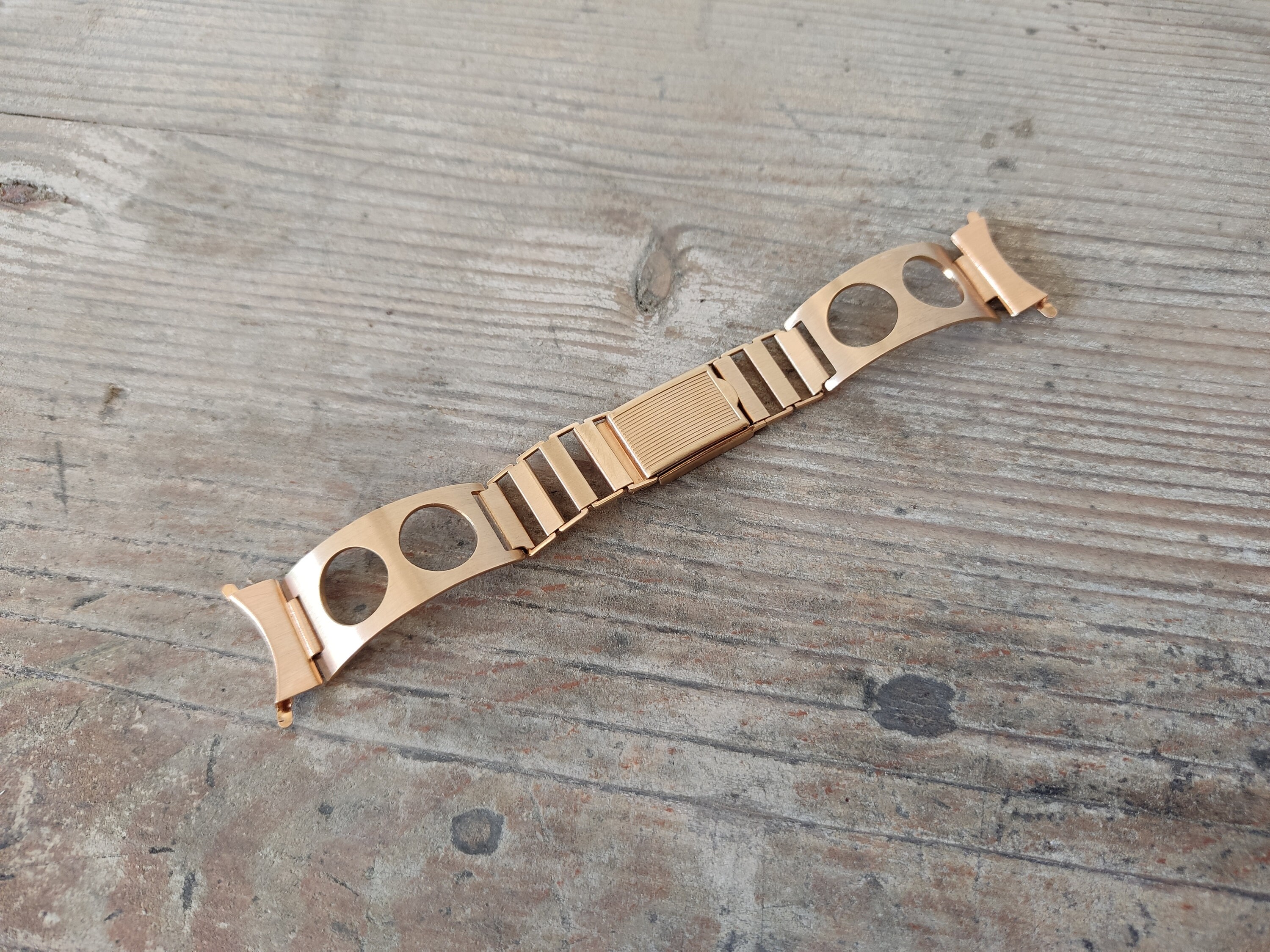 Bracelet De Montre CHATENOUD Plaqué Or 23 Mm - Neuf De Stock - Vintage - Pour Homme