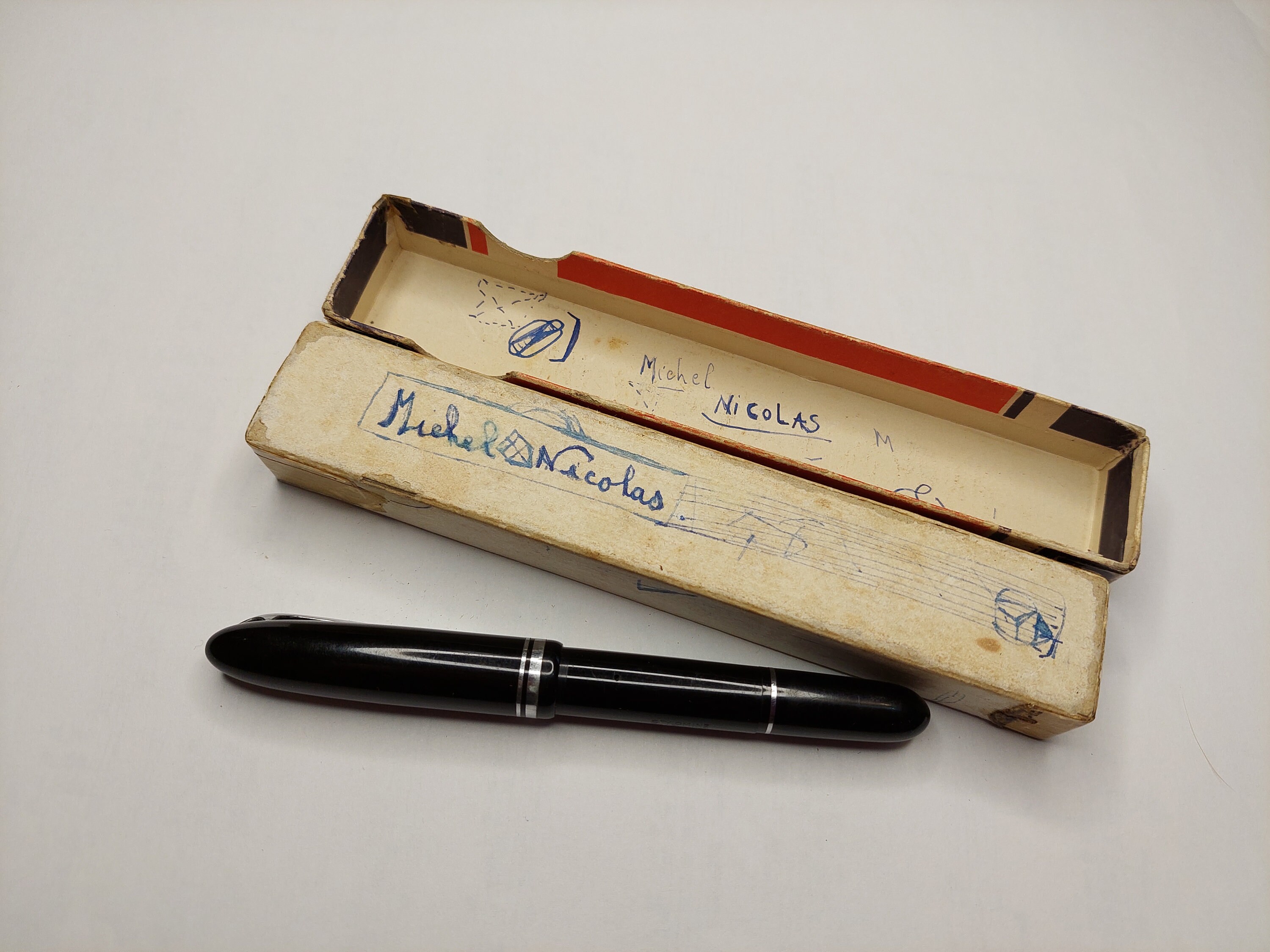 Stylo Plume Ancien Stylomine 303 – France, à Restaurer #E19