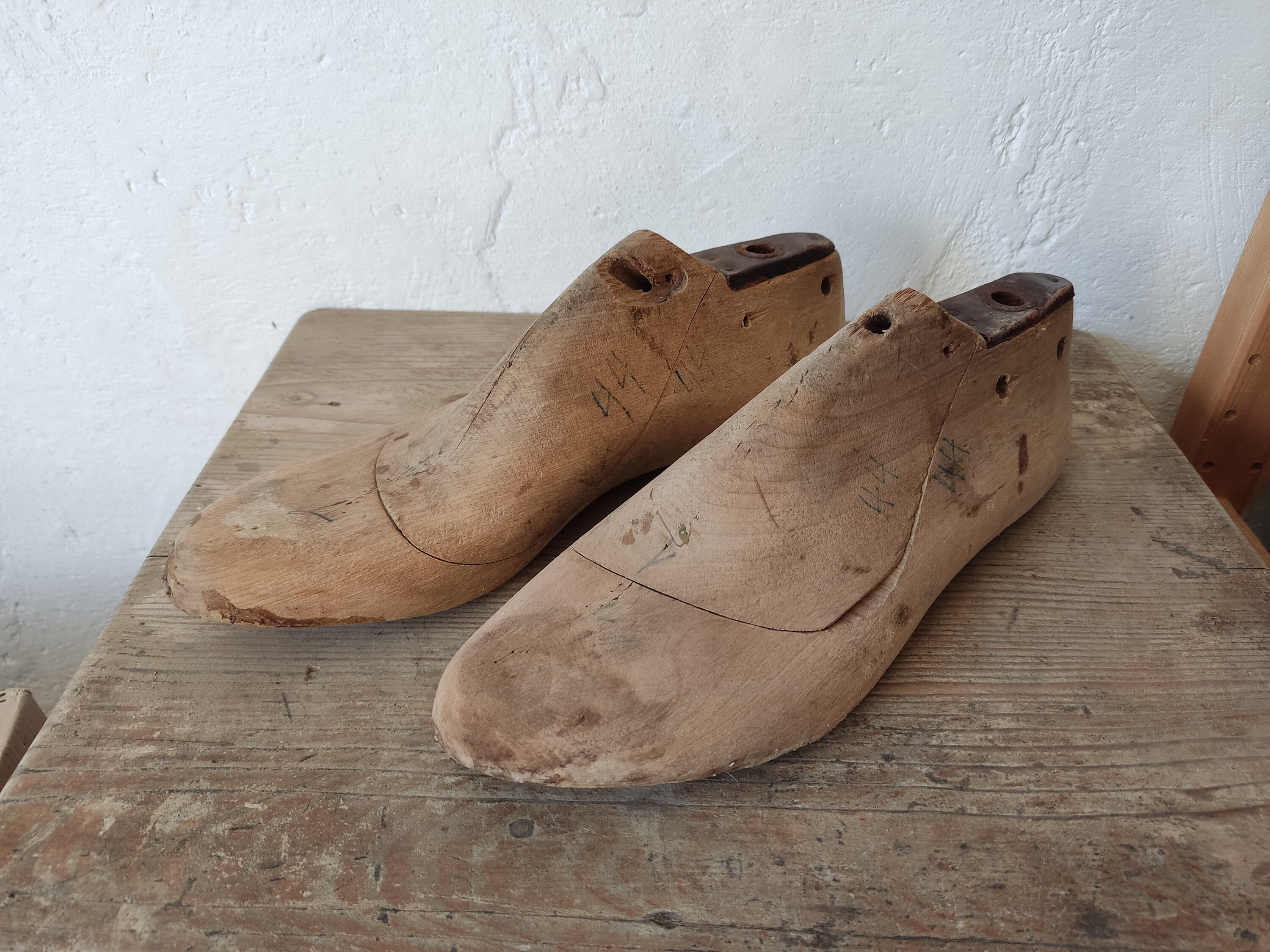 Empareja formas de zapato con marca Vintage zapato molde Zapatos de madera Formas de zapatos viejos Zapatero relojero pantalla Zapatero de molde de madera Herramienta zapatero de molde o zapato Zapatos Plantillas y accesorios Plantillas 