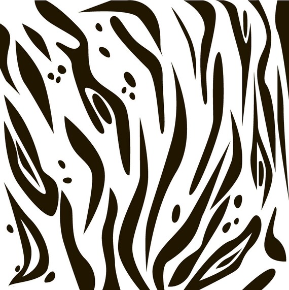 Download Tiger Print Svg Eps Png Tiger Spots Vector Animal Skin Etsy
