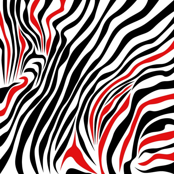 Download Zebra Print Svg Eps Png Zebra Spots Vector Animal Skin Print Etsy