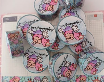 washi tape 18mm x 10 mt - Nana little mermaid