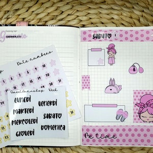 kit giornaliero hobonichi A6
